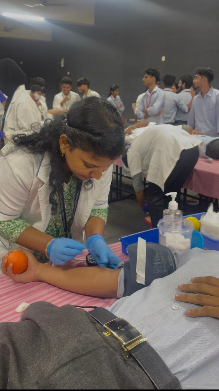 NSS unit organizes Blood Donation camp 🩸